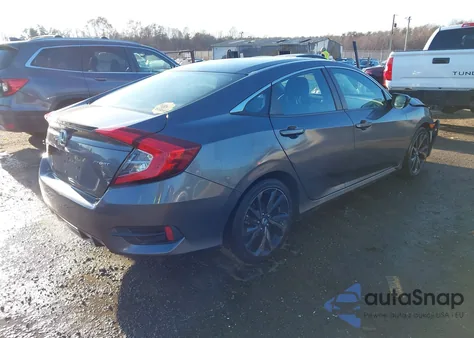 2020 Honda Civic Sport from USA, damaged, VIN 2HGFC2F86LH602476